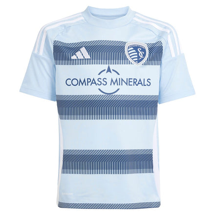 Jake Davis Sporting Kansas City adidas Youth 2025 One KC Replica Player Jersey - Light Blue