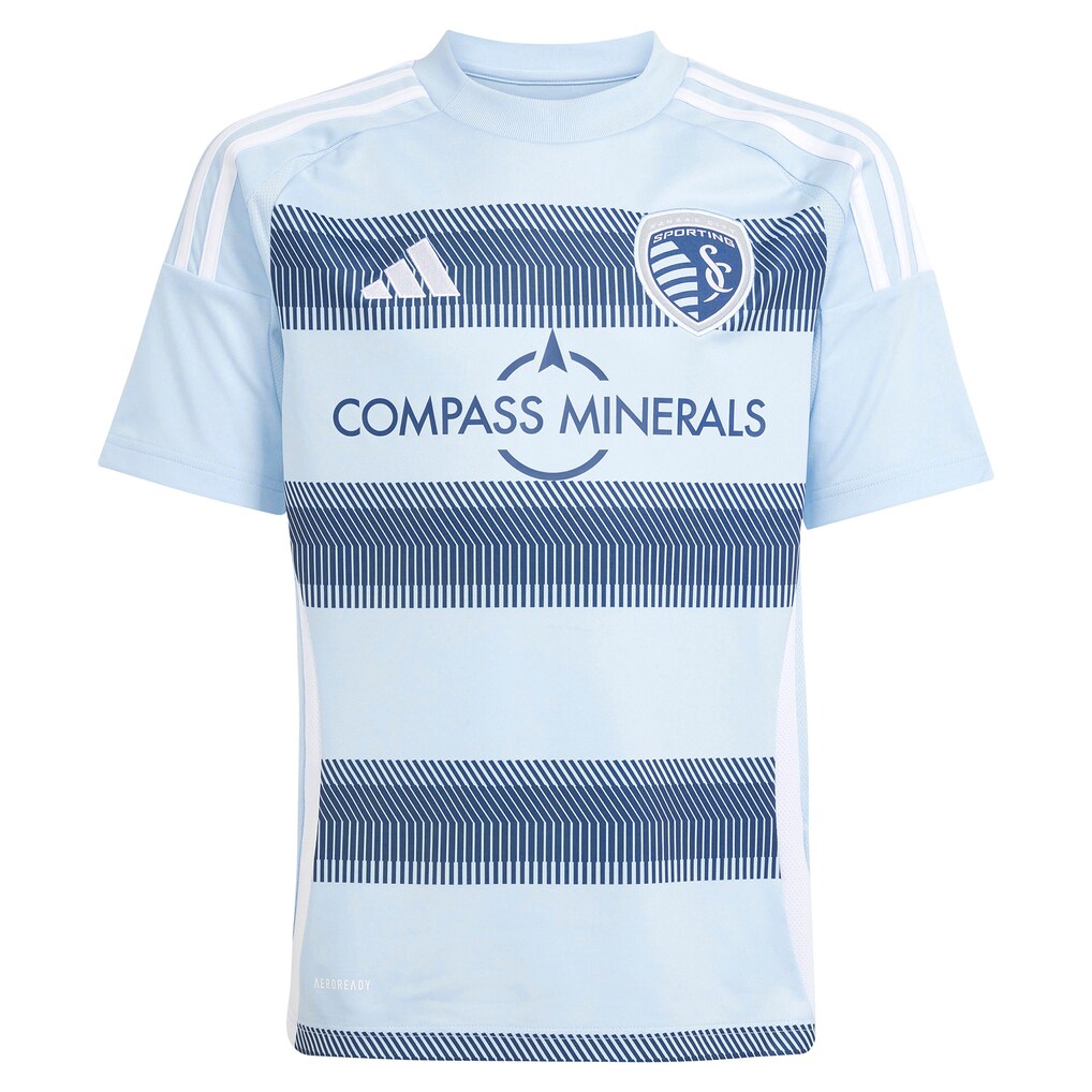 Jake Davis Sporting Kansas City adidas Youth 2025 One KC Replica Player Jersey - Light Blue