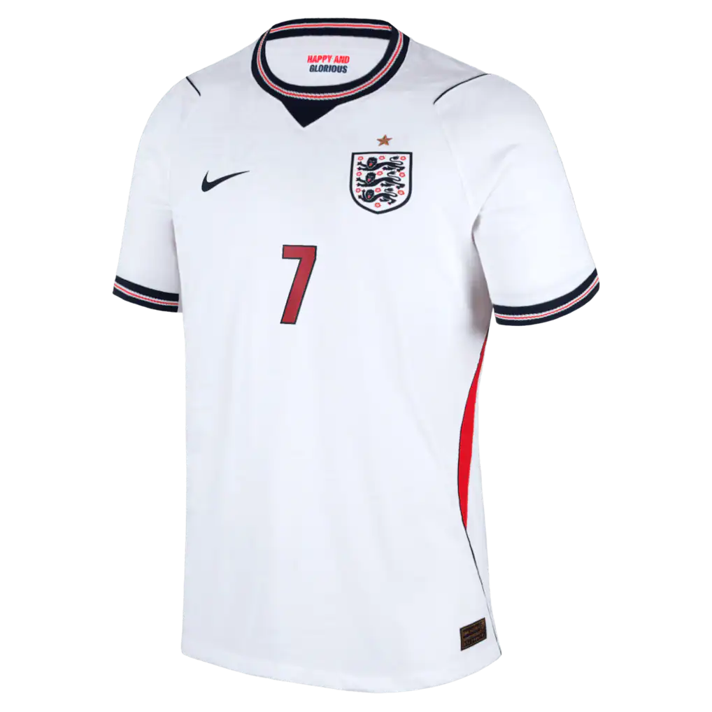 Bukayo Saka England National Team Nike 2026 Home Match Authentic Jersey - White
