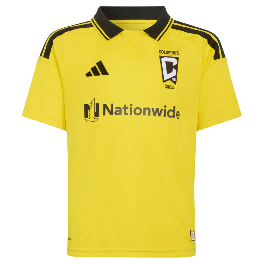 Wessam Abou Ali Columbus Crew adidas Youth 2026 The Crafted for Excellence Kit Replica Jersey - Yellow