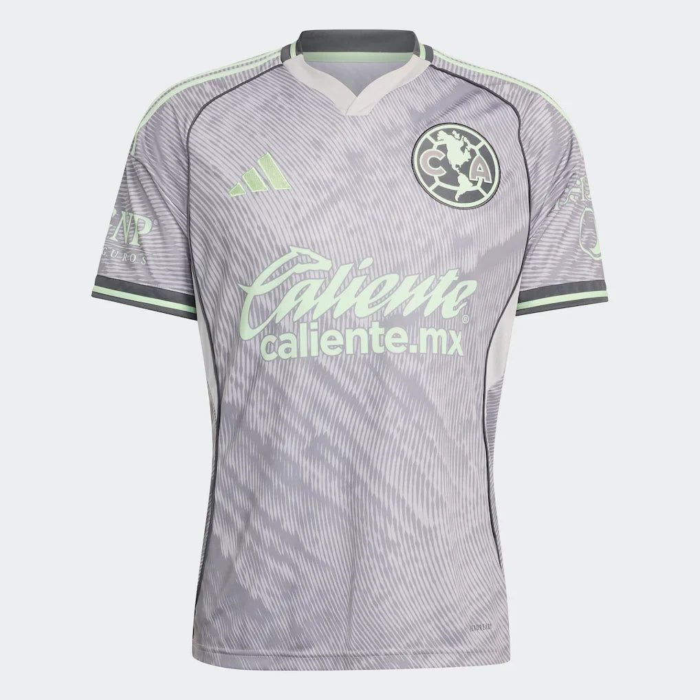 Club America adidas 2025/26 Third Replica Jersey - Gray