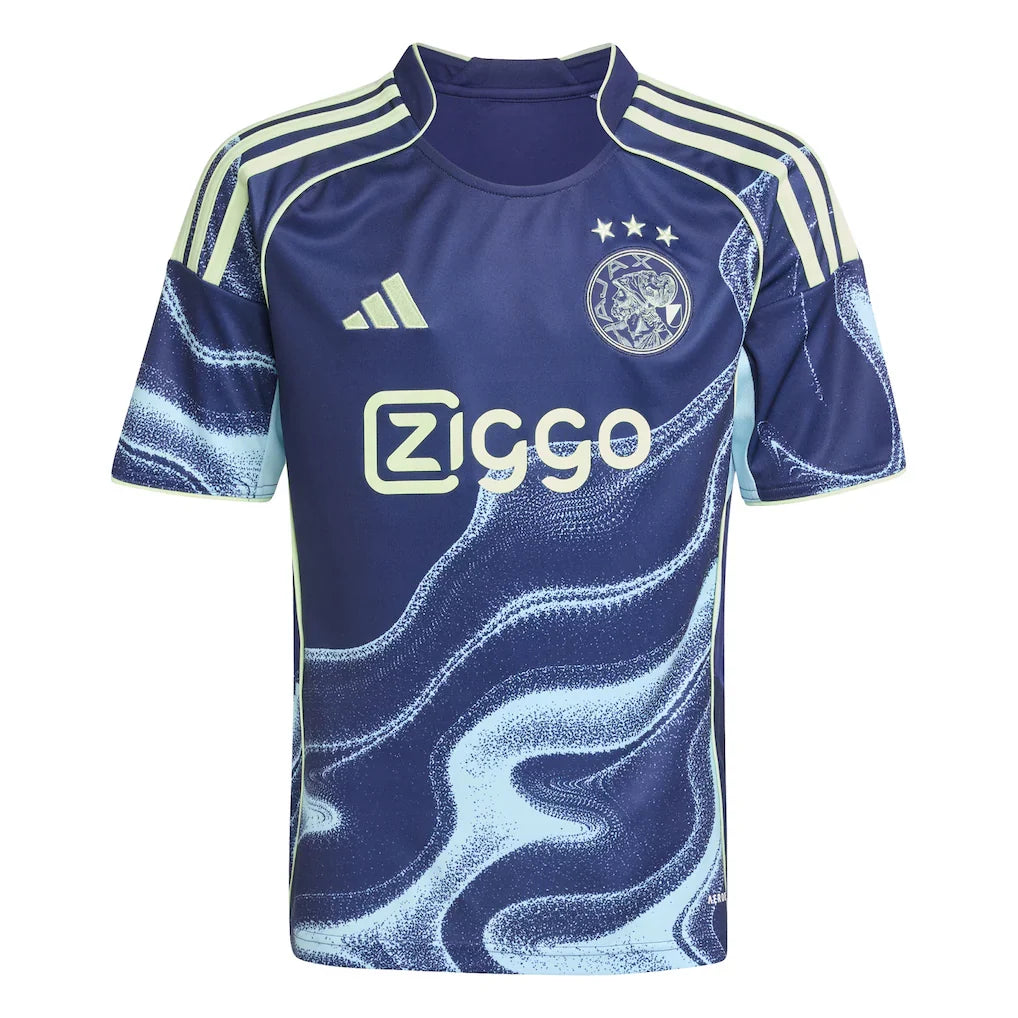Ajax adidas Youth 2025/26 Away Replica Jersey - Navy