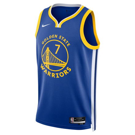 Kristaps Porziņģis Golden State Warriors Nike Unisex Swingman Jersey - Icon Edition - Royal