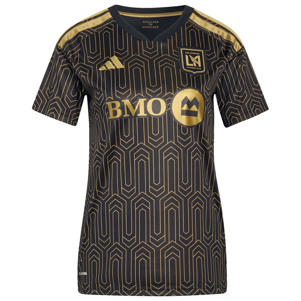 Aaron Long LAFC adidas Women's 2026 Primary Kit Replica Jersey - Black