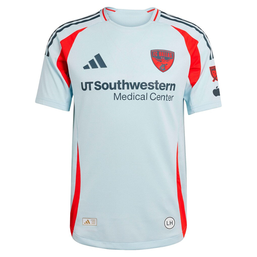 Herman Johansson FC Dallas adidas 2025 The Inferno Kit On-Field Authentic Jersey - Light Blue