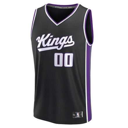 Sacramento Kings Fanatics Fast Break Custom Jersey - Icon Edition - Black