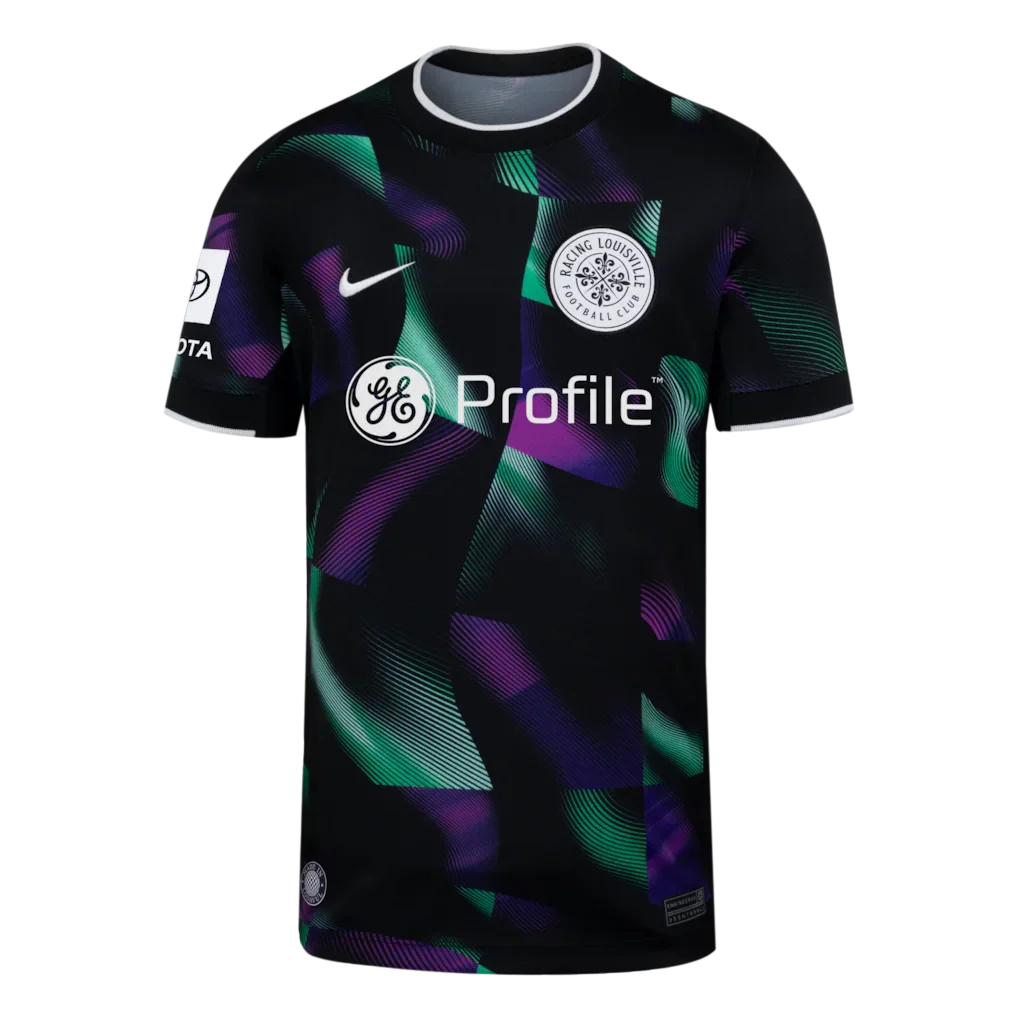 Racing Louisville FC Nike Youth 2026 Third Stadium Replica Jersey - Black