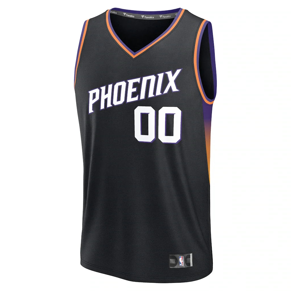 Phoenix Suns Fanatics Fast Break Custom Jersey - Icon Edition - Black