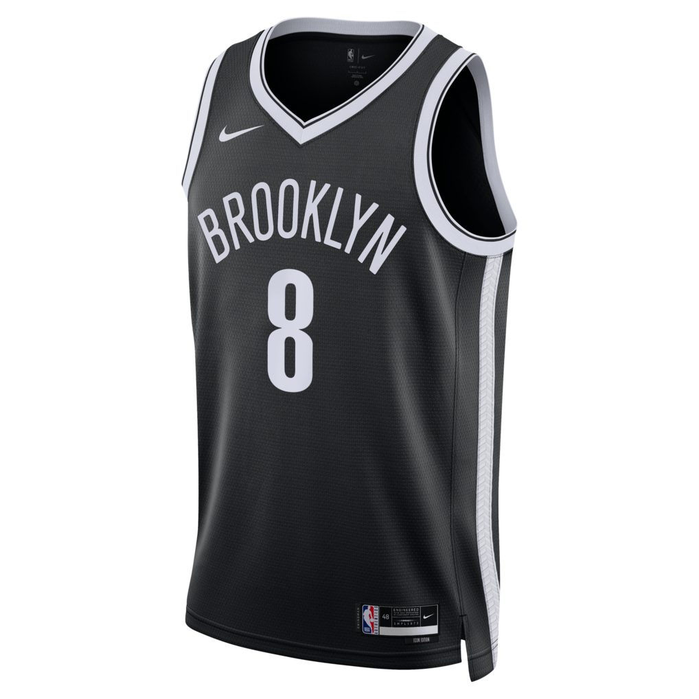 Egor Dëmin Brooklyn Nets Nike Unisex Swingman Jersey - Icon Edition - Black