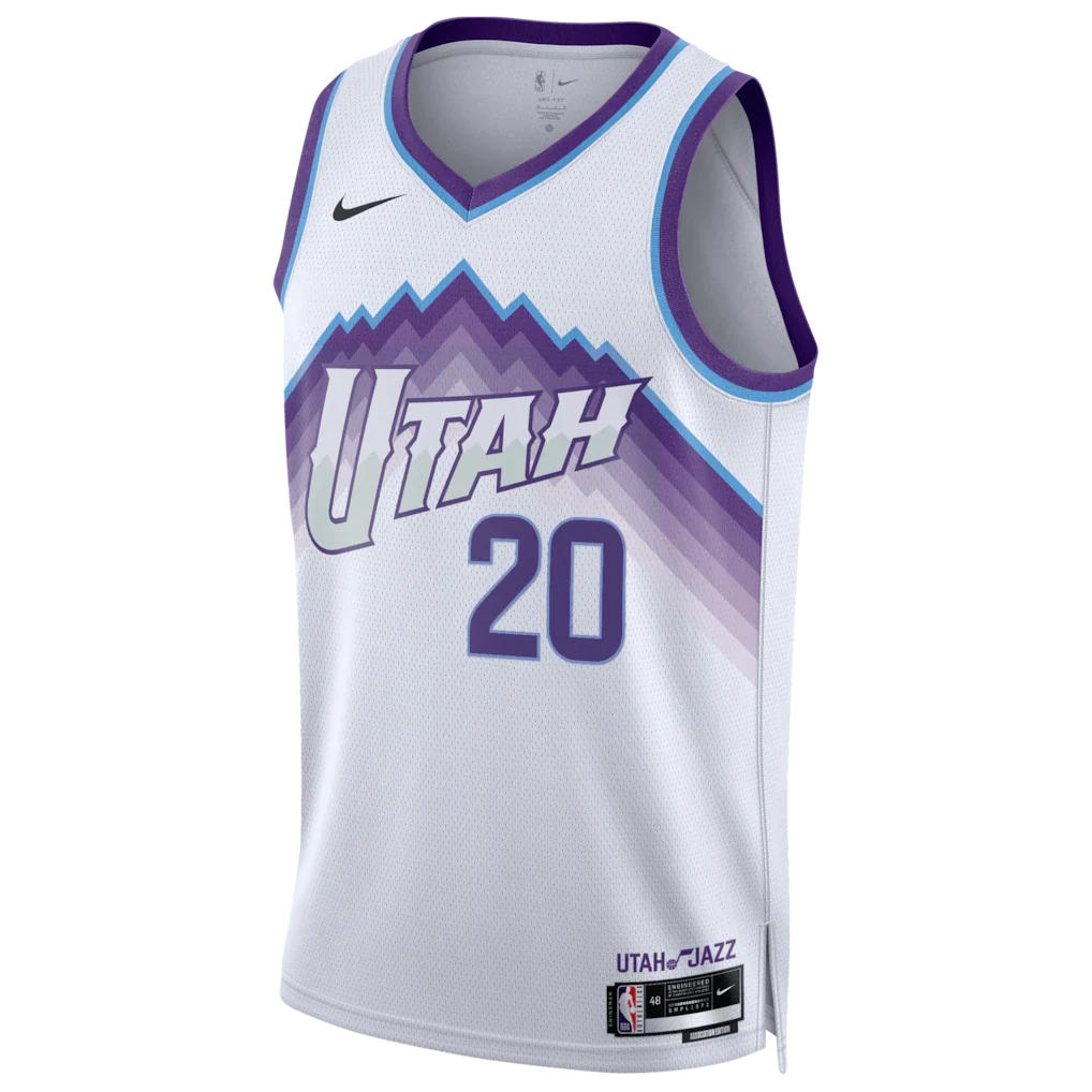 Jaren Jackson Jr. Utah Jazz Nike Unisex Swingman Jersey - Association Edition - White