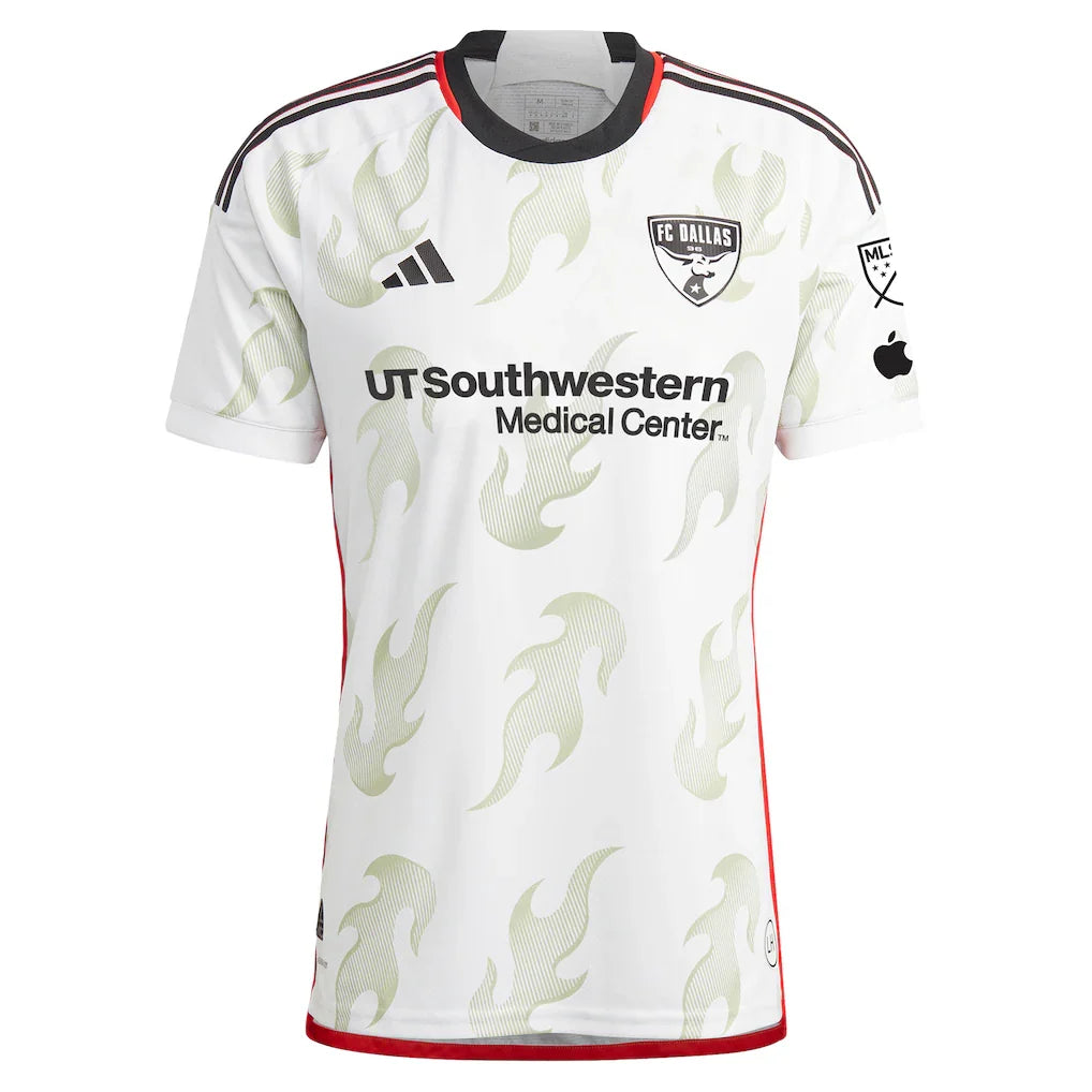 Maarten Paes FC Dallas adidas 2024 Burn Baby Burn Authentic Player Jersey – White