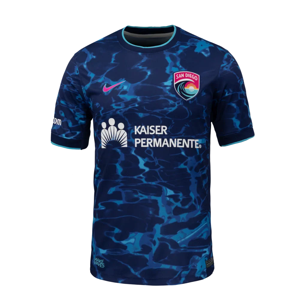 San Diego Wave FC Nike 2026 Secondary Stadium Replica Jersey - Navy