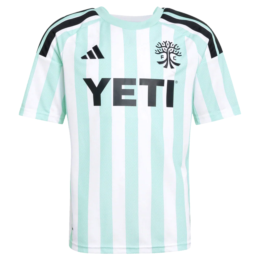 Owen Wolff Austin FC adidas Youth  2026 The Rooted Kit Replica Jersey - White