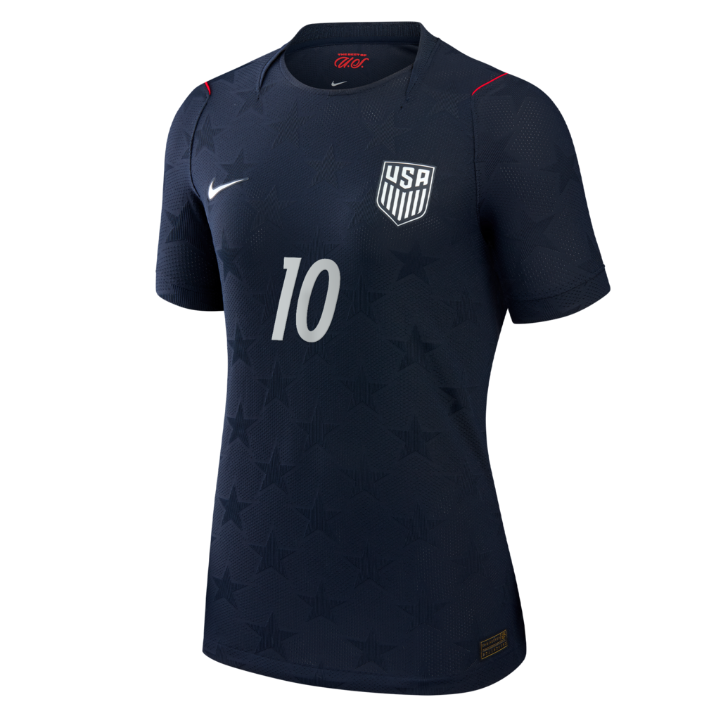 Christian Pulisic USMNT Nike Women's 2026 Away Match Authentic Jersey - Blue