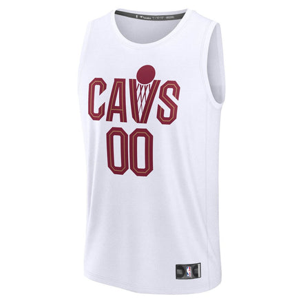 Cleveland Cavaliers Fanatics Fast Break Custom Jersey - Icon Edition - White