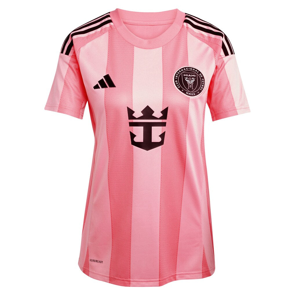 Sergio Busquets Inter Miami CF adidas Women's 2025 Euforia Replica Player Jersey - Light Pink