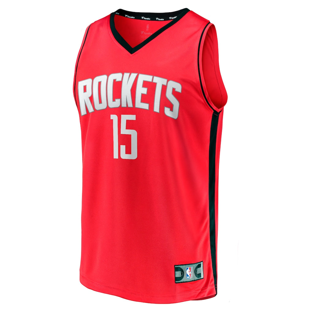 Reed Sheppard Houston Rockets Fanatics 2024 NBA Draft Fast Break Player Jersey - Icon Edition - Red