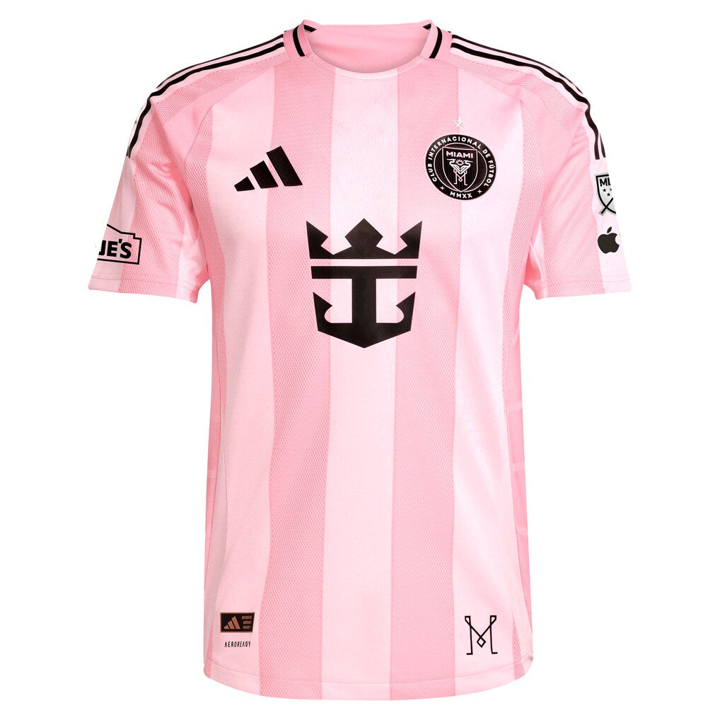Inter Miami CF adidas 2025 Euforia On-Field Authentic Custom Jersey - Pink