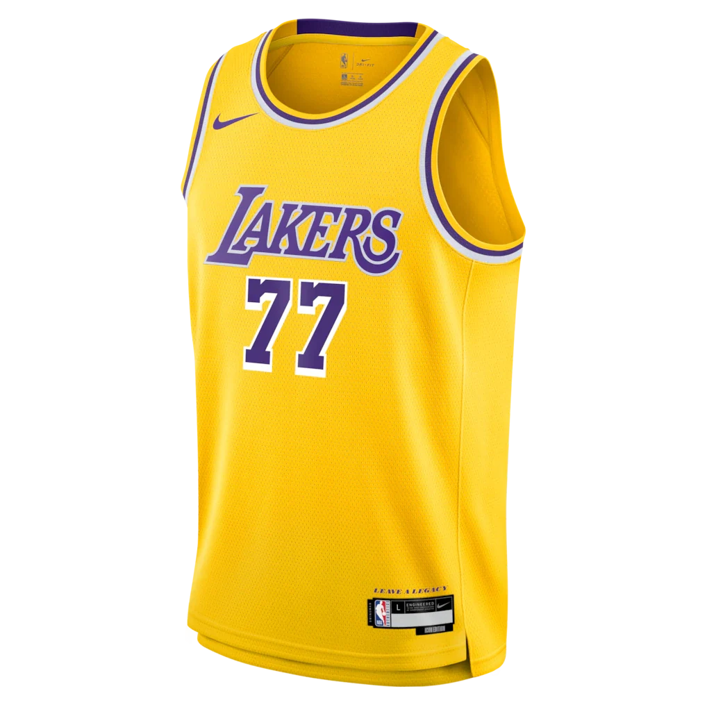 Luka Dončić Los Angeles Lakers Nike Unisex Swingman Jersey - Icon Edition - Gold