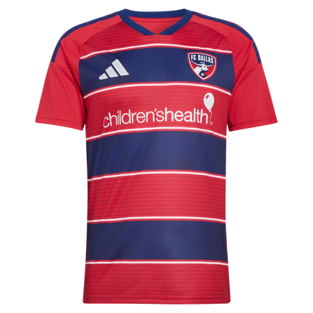 Logan Farrington FC Dallas adidas 2026 DNA Kit Replica Jersey – Red