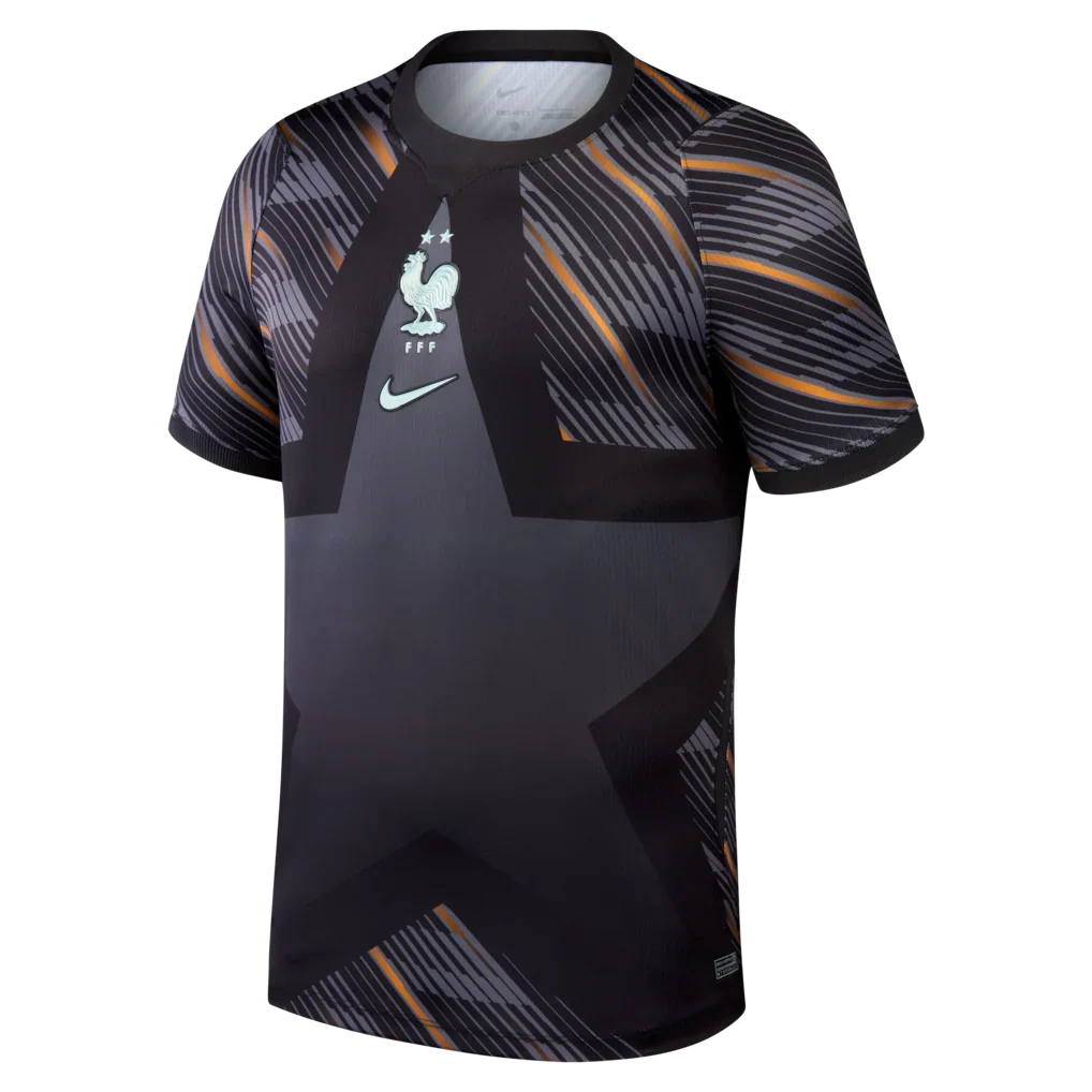 France National Team Nike Men's 2026 Goalkeeper Stadium Replica Jersey - Gray
