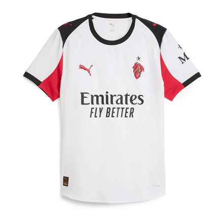AC Milan Puma 2025/26 Away Authentic Jersey - White