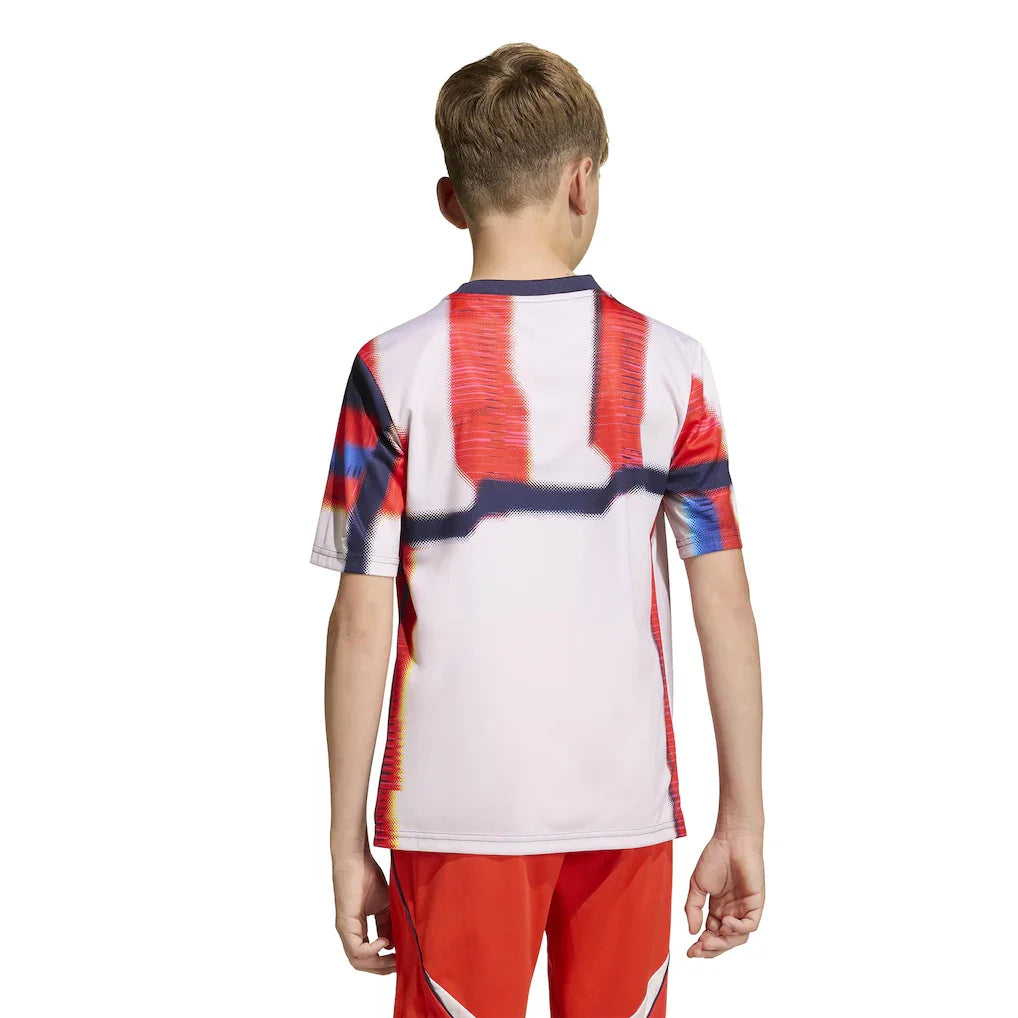 Bayern Munich adidas Youth 2025/26 Pre-Match Training Jersey - Navy
