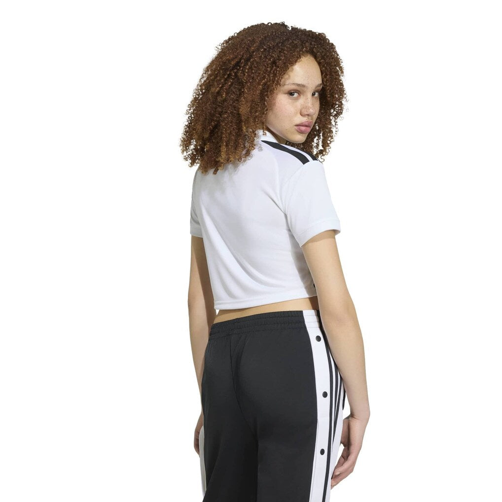 Juventus adidas Women's 2026/27 Home Replica Cropped Jersey - White