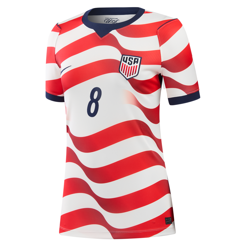 Weston McKennie USMNT Nike Women's 2026 Home Stadium Replica Jersey - White