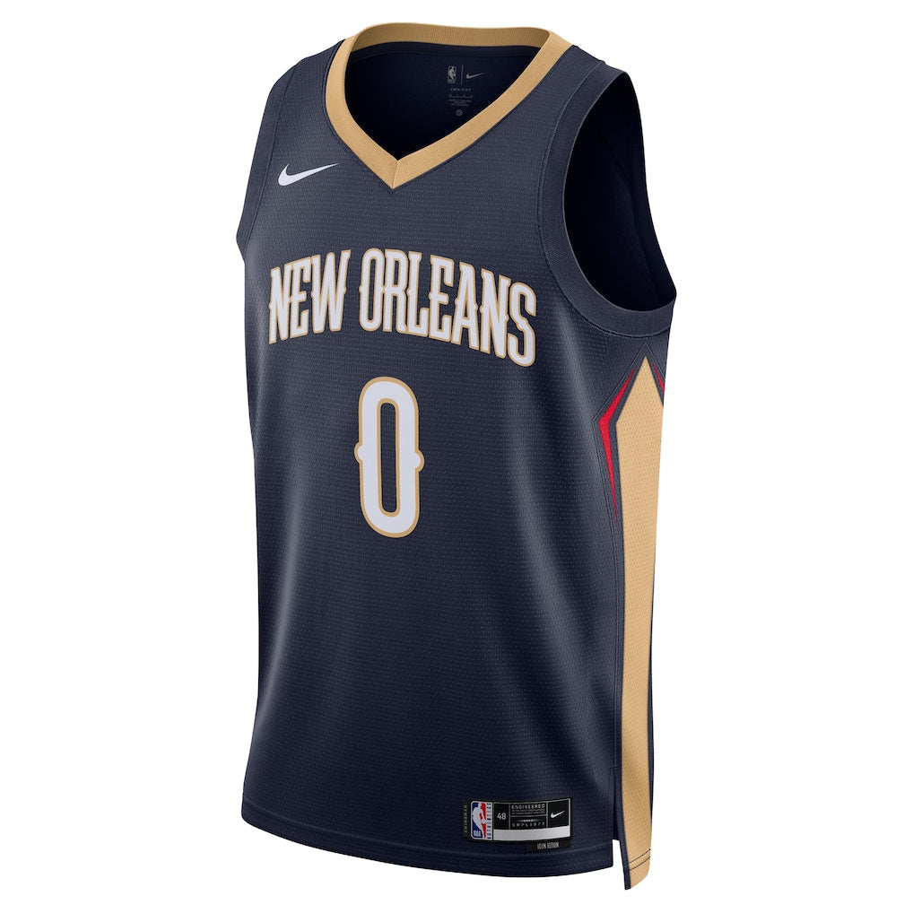 Jeremiah Fears New Orleans Pelicans Nike Unisex Swingman Jersey - Icon Edition - Navy