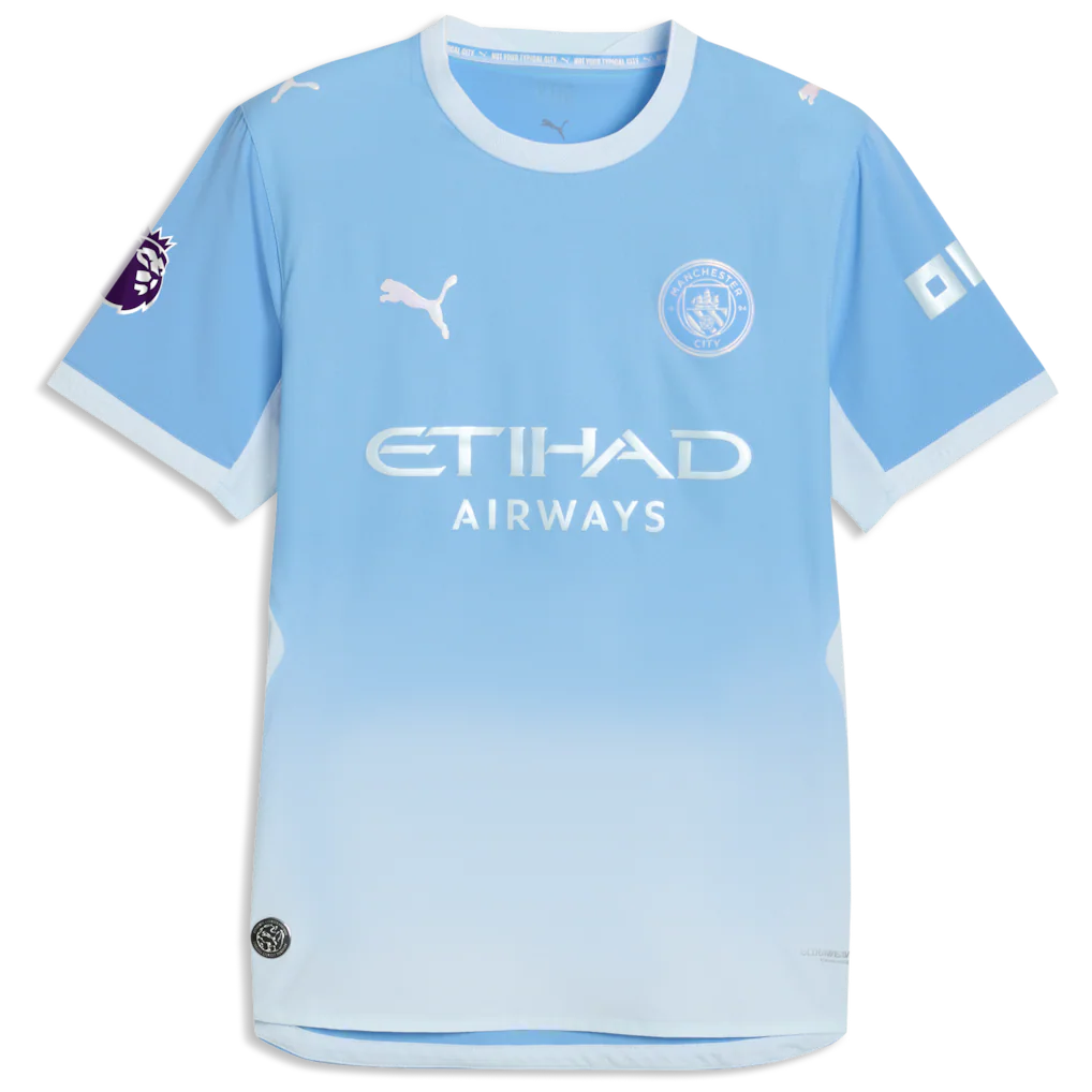Manchester City Puma 2026/27 Home On-Field Authentic Jersey - Light Blue