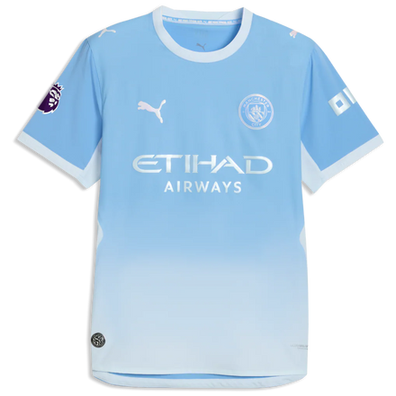 Manchester City Puma 2026/27 Home On-Field Authentic Jersey - Light Blue