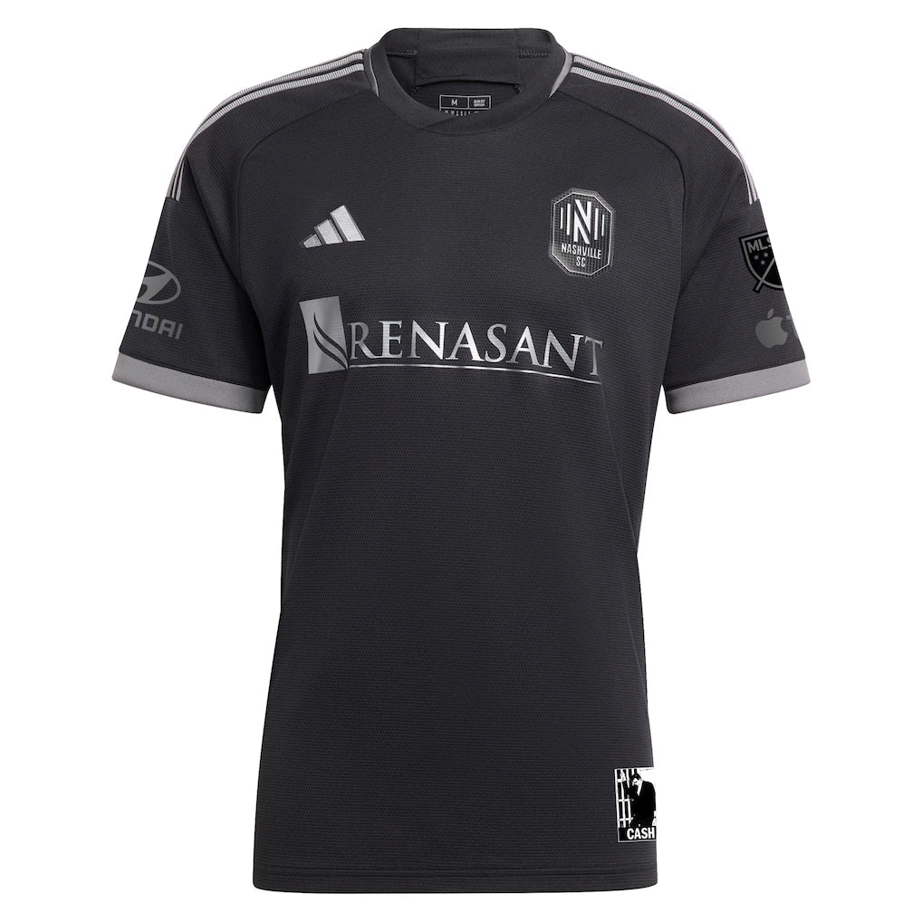 Tyler Boyd Nashville SC adidas 2024 Man In Black Kit Authentic Player Jersey - Black