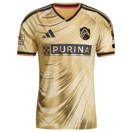 Eduard Löwen St. Louis CITY SC adidas 2026 The Tina Turner Kit On-Field Authentic Patch Jersey - Yellow