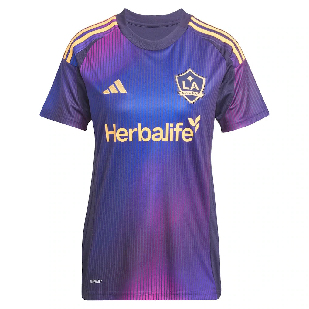LA Galaxy adidas Women's 2025 RIZON Replica Custom Jersey - Navy