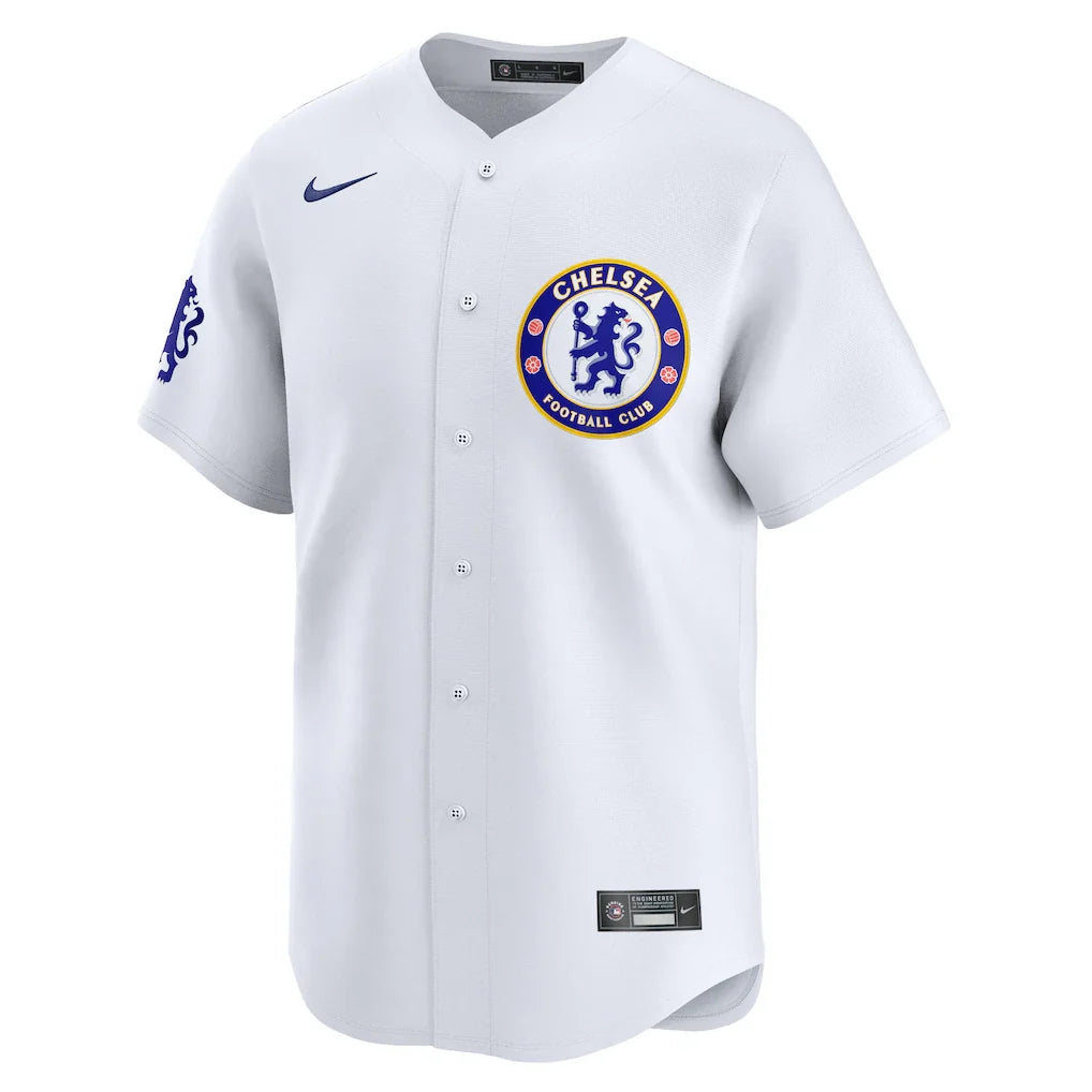 Chelsea Nike 2025 Soccer x MLB Limited Jersey - White