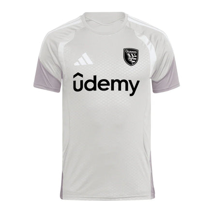 San Jose Earthquakes 2026 Competition Training Jersey - Silver