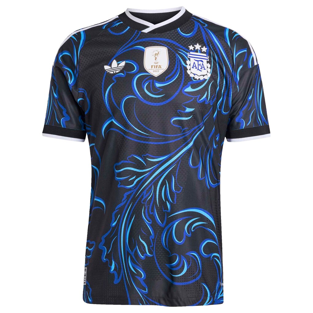 Argentina National Team adidas 2026 Away On-Field Authentic Jersey - Black