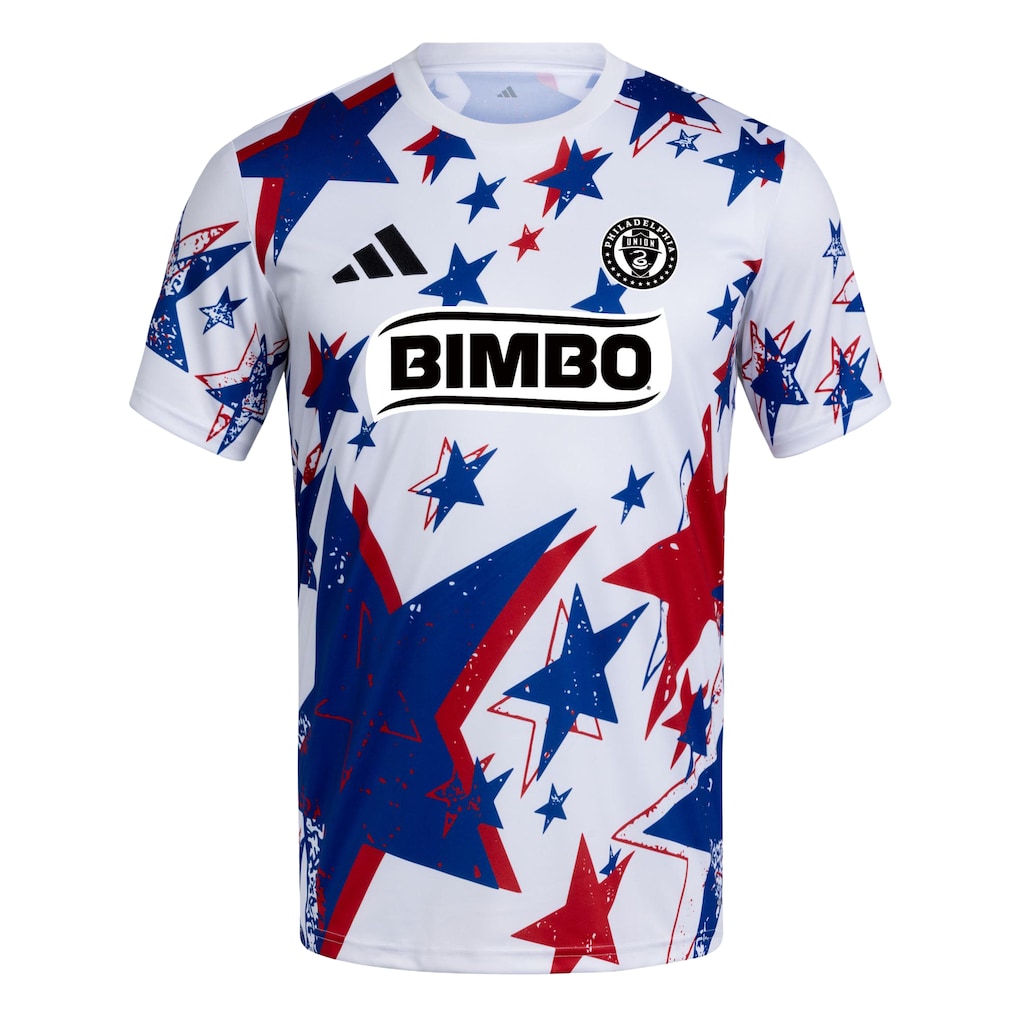 Philadelphia Union adidas 2026 Americana Pre-Match Jersey - White