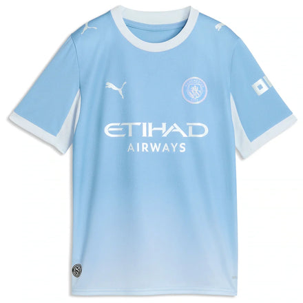 Manchester City Puma Youth 2026/27 Home Replica Jersey - Light Blue