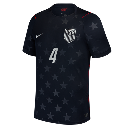 Tyler Adams USMNT Nike 2026 Away Stadium Replica Jersey - Blue
