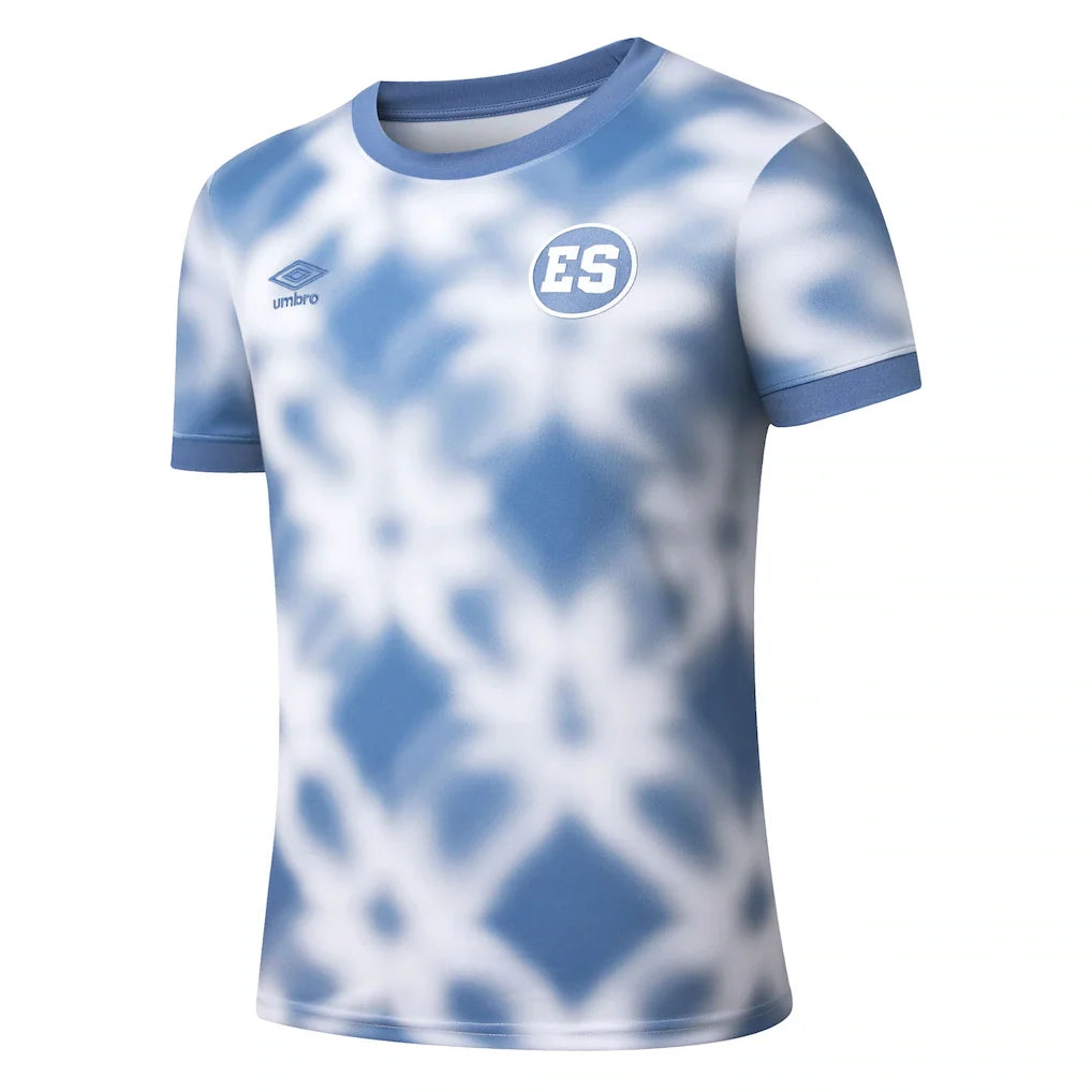 El Salvador National Team Umbro 2025 Pre-Match Jersey - Blue