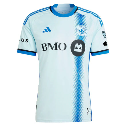 CF Montreal adidas 2024 La Main Authentic Custom Jersey – Light Blue