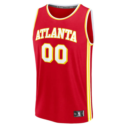 Atlanta Hawks Fanatics Fast Break Custom Jersey - Icon Edition - Red