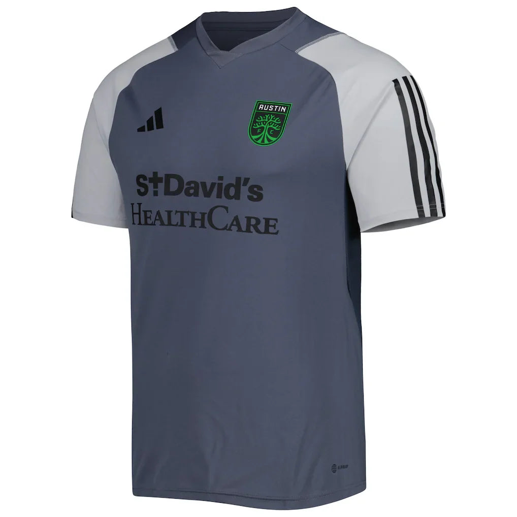 Austin FC adidas 2023 On-Field Training Jersey - Gray