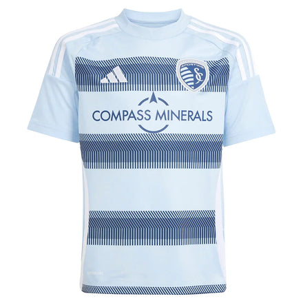 Daniel Salloi Sporting Kansas City adidas Youth 2025 One KC Replica Player Jersey - Light Blue