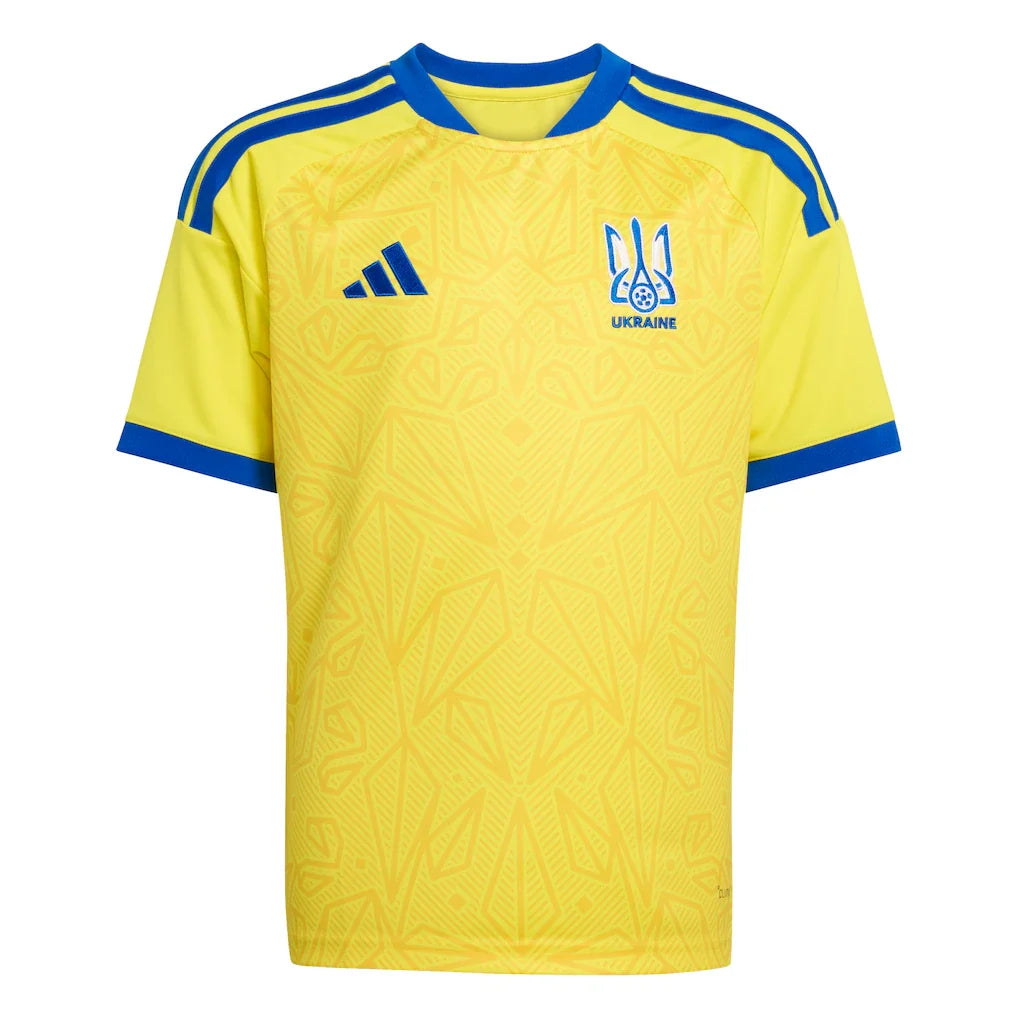 Ukraine National Team adidas Youth 2026 Home Replica Jersey - Yellow