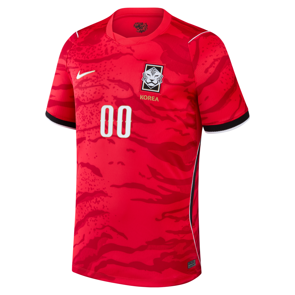 South Korea National Team Nike 2026 Home Stadium Replica Custom Jersey - Red