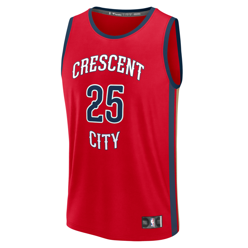 Trey Murphy III New Orleans Pelicans Fanatics Fast Break Replica Player Jersey - Statement Edition - Red