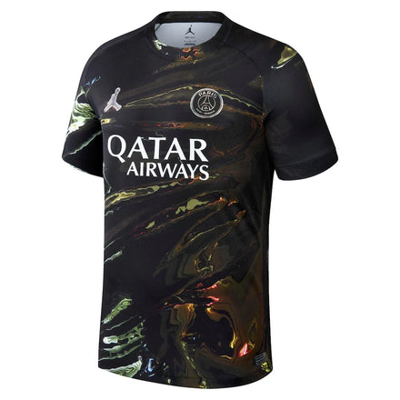 Paris Saint-Germain Jordan Brand 2025/26 Night Edition Stadium Replica Jersey - Black